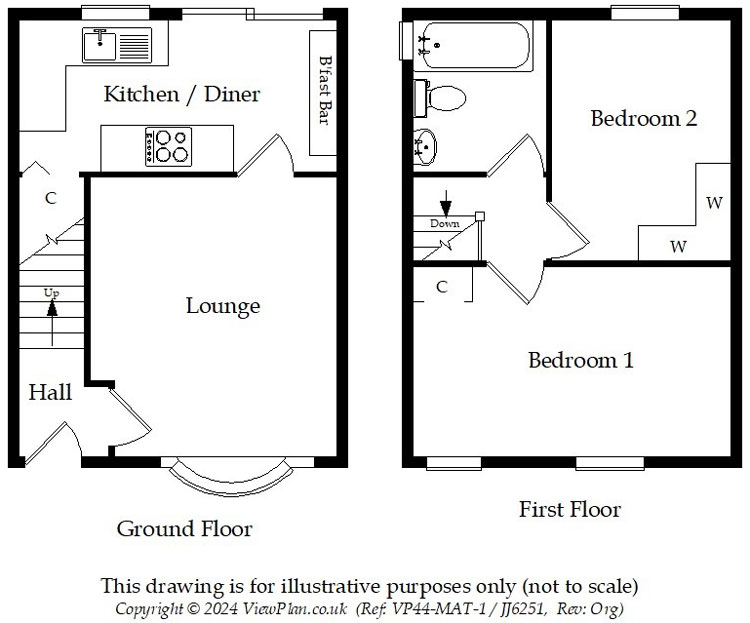 Floorplans For Penybont, Pen-Pedair-Heol, Hengoed, CF82 8HD