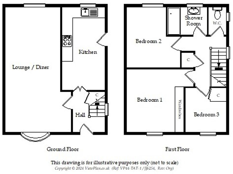 Floorplans For Springfield View, Maesycwmmer, Hengoed, CF82 7QW