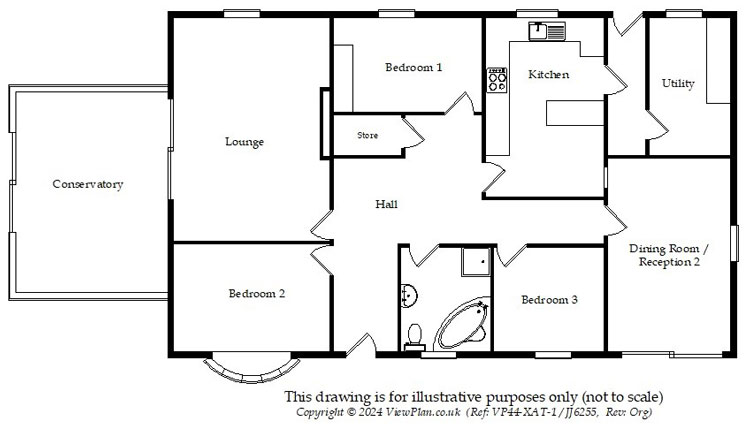 Floorplans For Moorland Road, Bargoed, CF81 8UL