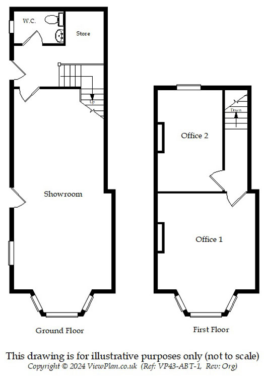 Floorplans For Cardiff Road, Dinas Powys, CF64 4JX