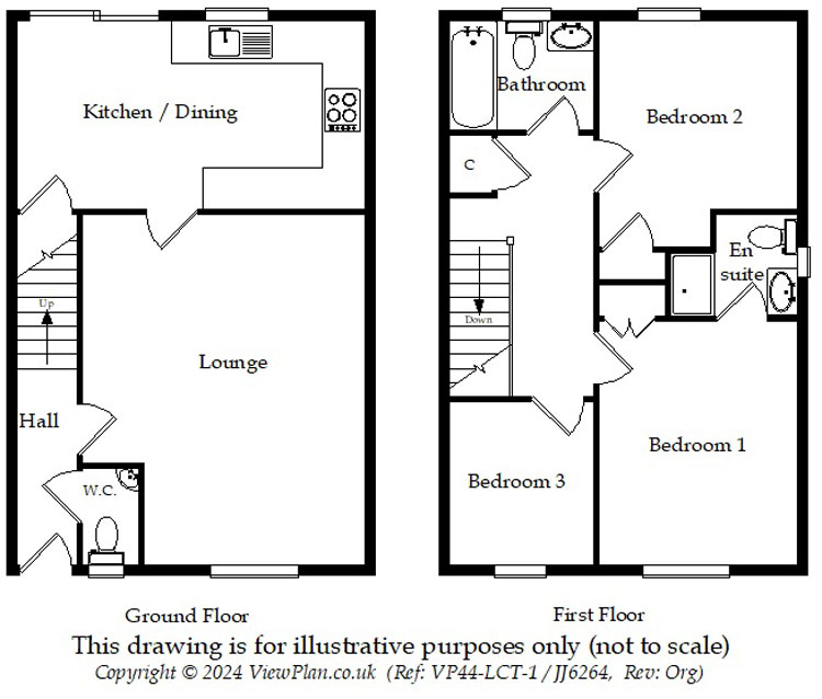 Floorplans For Nant Twyn Harris, Ystrad Mynach, Hengoed, CF82 7DG