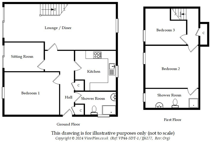 Floorplans For Ty Llwyd Parc, Quakers Yard, Treharris, CF46 5LA