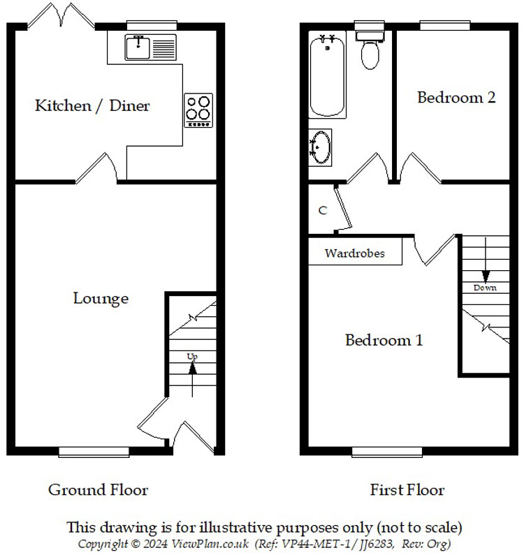 Floorplans For Clos Cae Mawr, Pen-Pedair-Heol, Hengoed, CF82 7TH