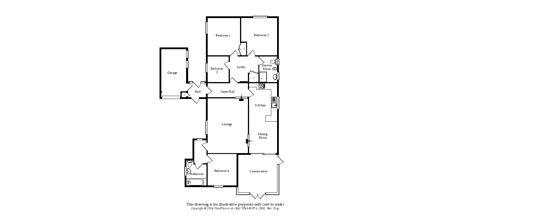 Floorplans For Raglan Close, Dinas Powys, CF64 4NW