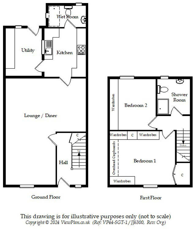 Floorplans For Caerphilly Road, Nelson, Treharris, CF46 6NH