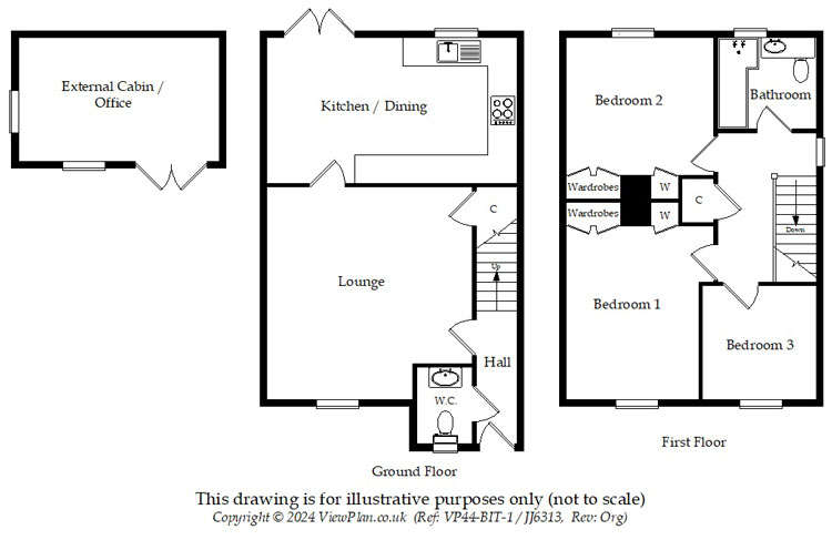 Floorplans For Gellideg Isaf Rise, Maesycwmmer, Hengoed, CF82 7RB