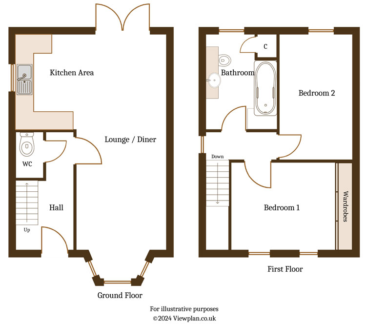 Floorplans For North Road, Newbridge, Newport, NP11 4AF