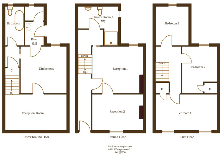 Floorplans For Gilfach Street, Bargoed, CF81 8LR