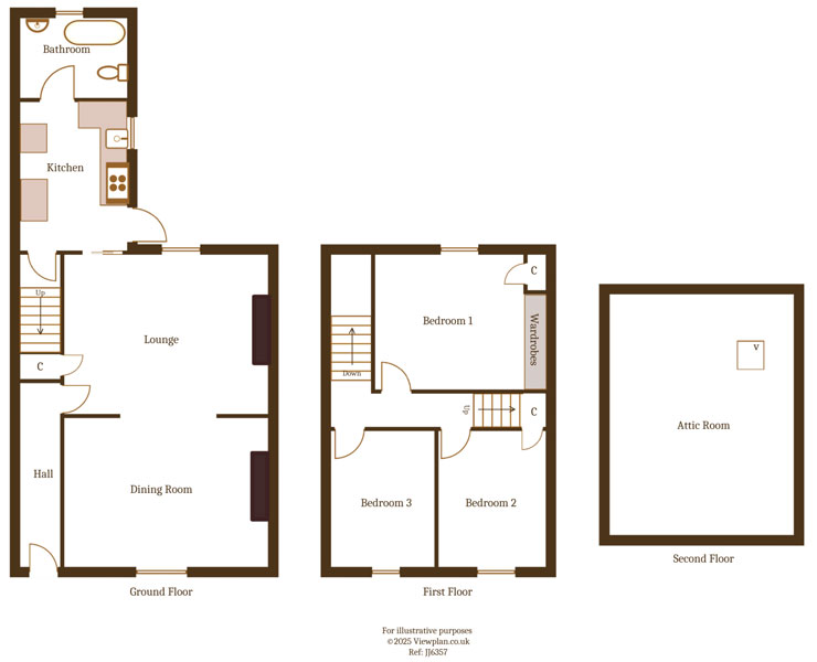 Floorplans For Commercial Street, Ystrad Mynach, Hengoed, CF82 7DW