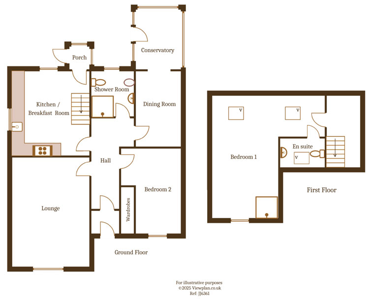 Floorplans For The Walk, Hengoed, CF82 7AH