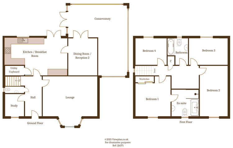 Floorplans For Heather Court, Quakers Yard, Treharris, CF46 5RP