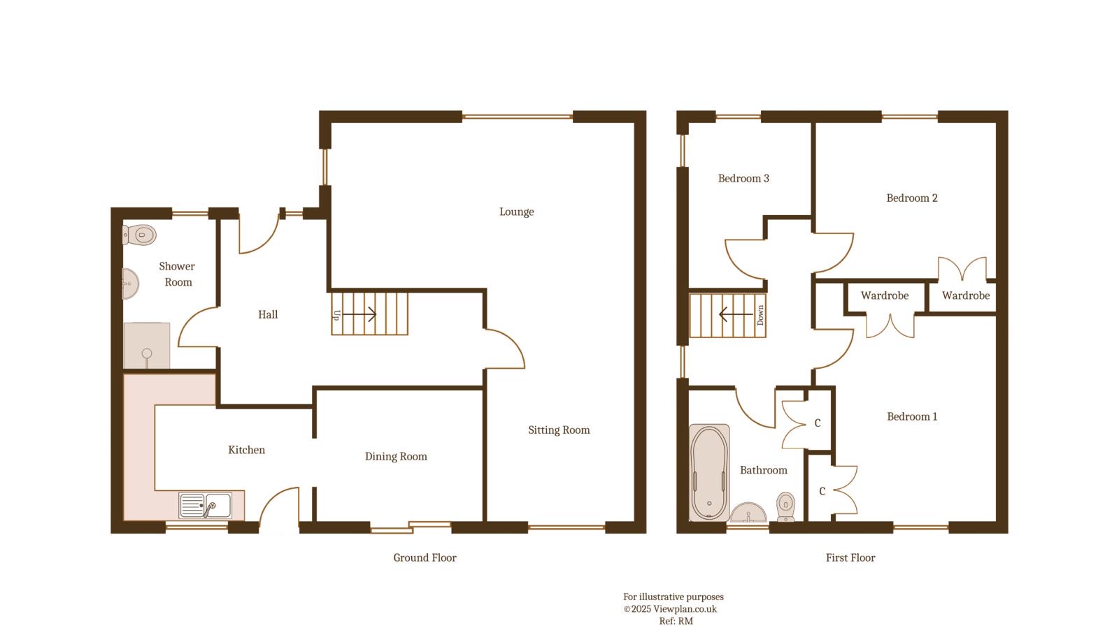 Floorplans For Sunnycroft Lane, Dinas Powys, CF64 4QQ