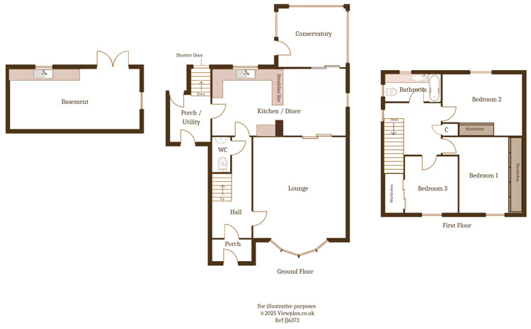 Floorplans For Pen-y-Cae, Ystrad Mynach, Hengoed, CF82 7FA