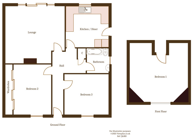 Floorplans For Tyn-y-Coed, Ystrad Mynach, Hengoed, CF82 7DD