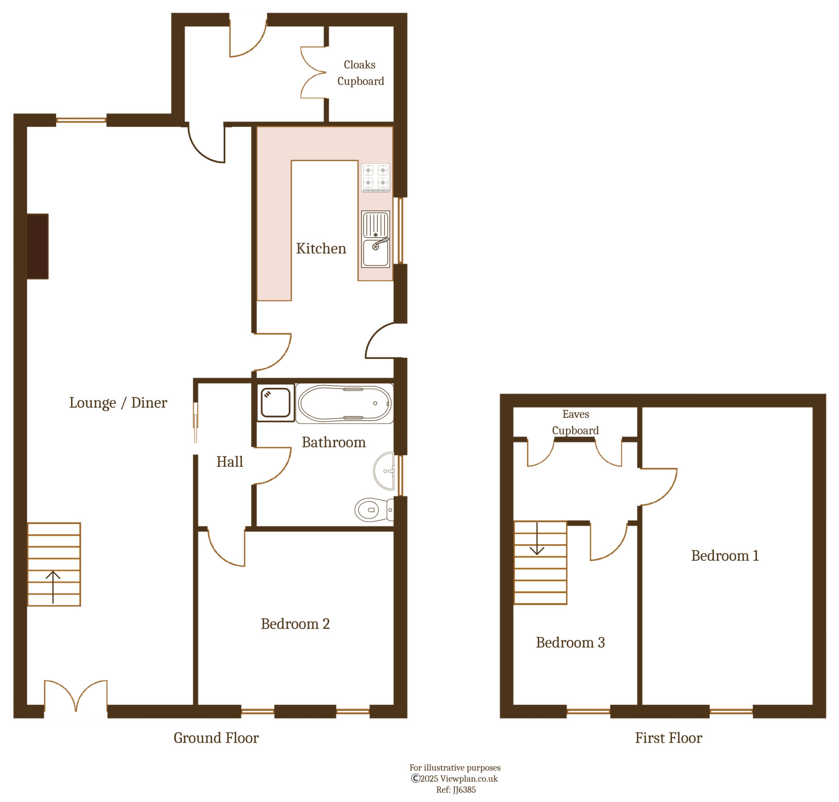 Floorplans For Beech Tree Way, Nelson, Treharris, CF46 6NU