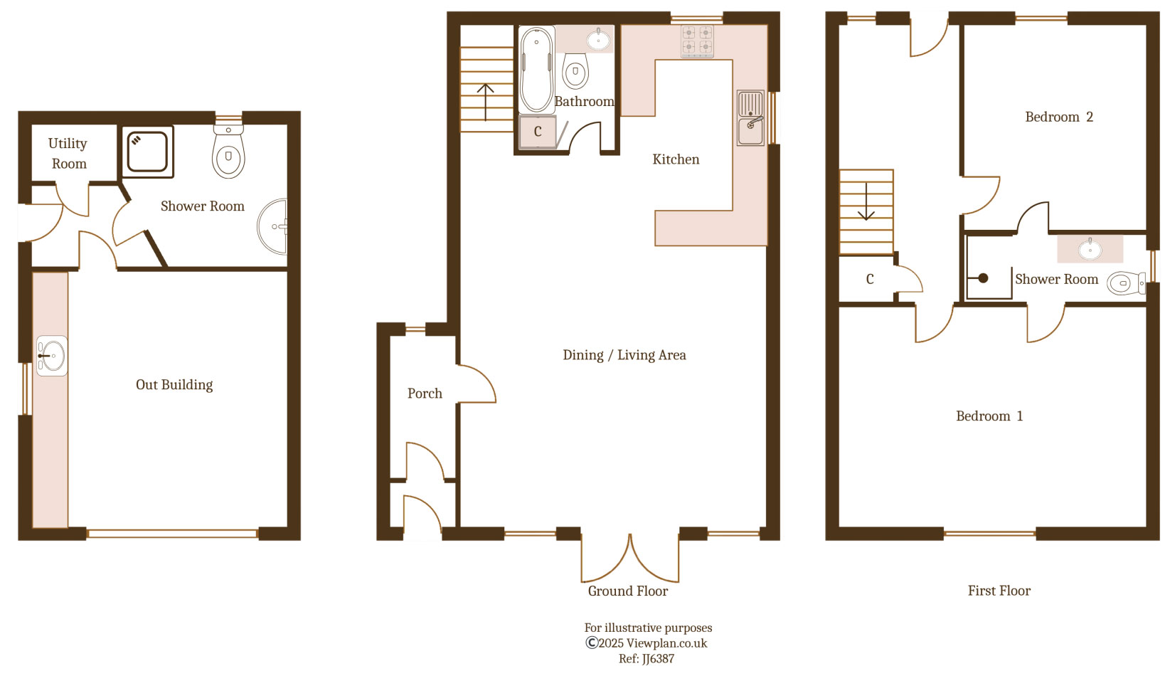 Floorplans For Lisburn Road, Ystrad Mynach, Hengoed, CF82 7AS