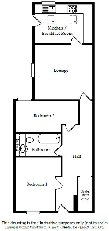 Floorplans For Bedwlwyn Road, 51 Bedwlwyn Road, Ystrad Mynach, Hengoed, CF82 7AB