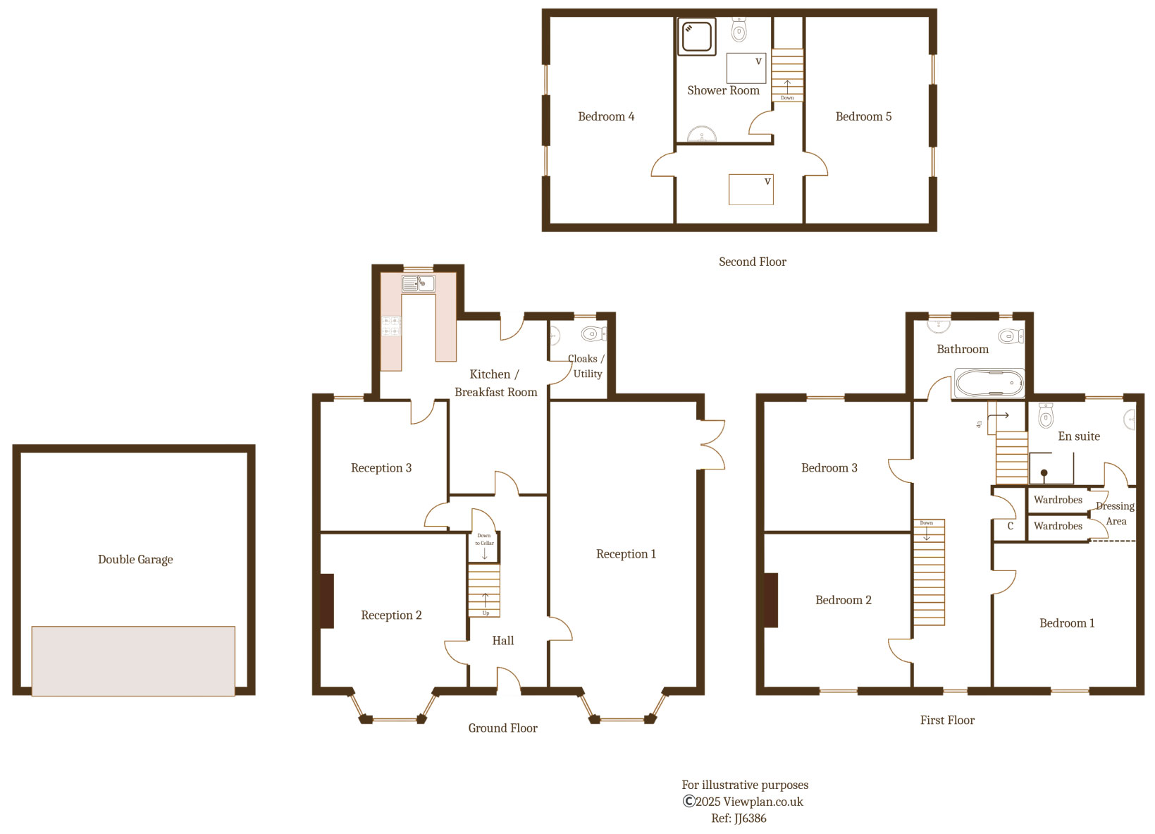 Floorplans For Park Road, Hengoed, CF82 7LW