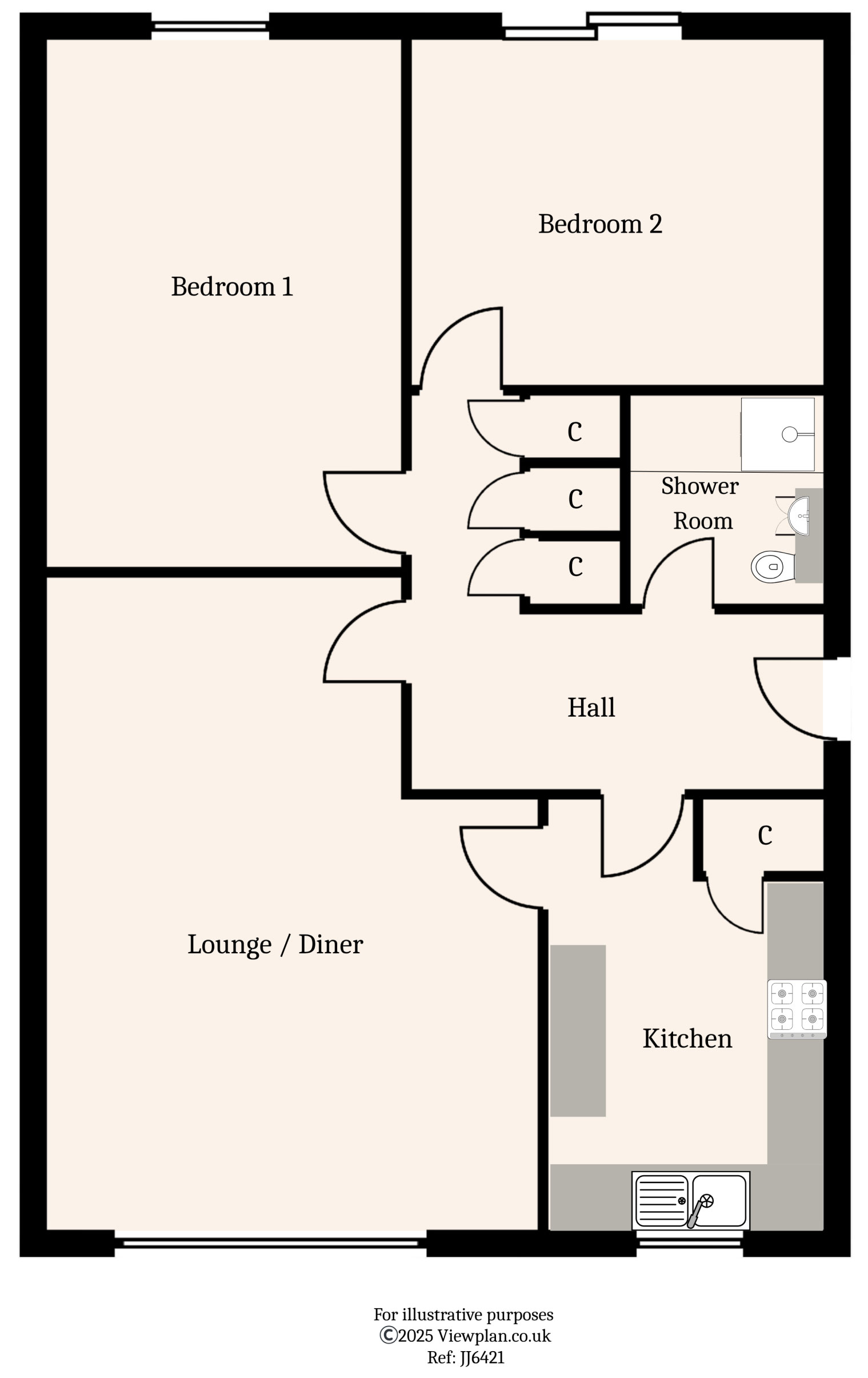 Floorplans For Rolls Avenue, Pen-Pedair-Heol, Hengoed, CF82 8HQ