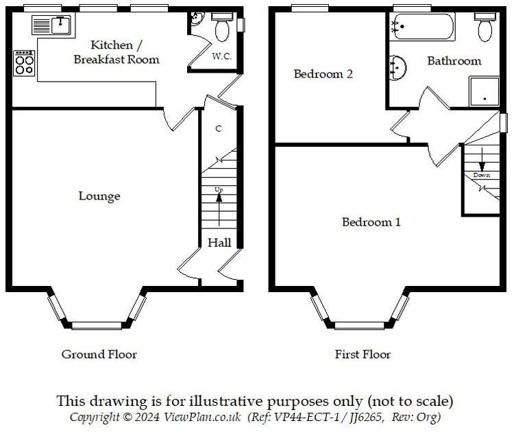 Floorplans For Maen Gilfach, Trelewis, Treharris, CF46 6BG