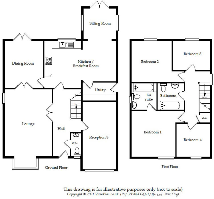 Floorplans For Gellideg Isaf Rise, Maesycwmmer, Hengoed, CF82 7RB