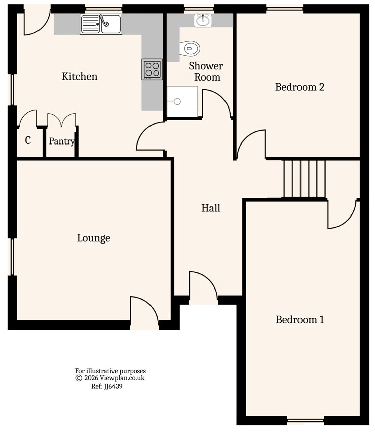 Floorplans For The Avenue, Ystrad Mynach, Hengoed, CF82 8BA