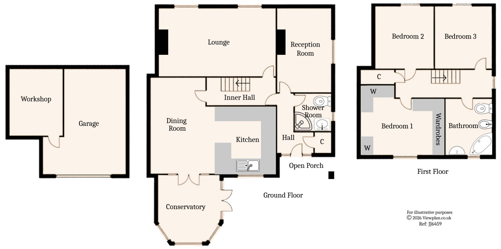 Floorplans For Mount Pleasant, Fleur De Lis, Blackwood, NP12 3SA