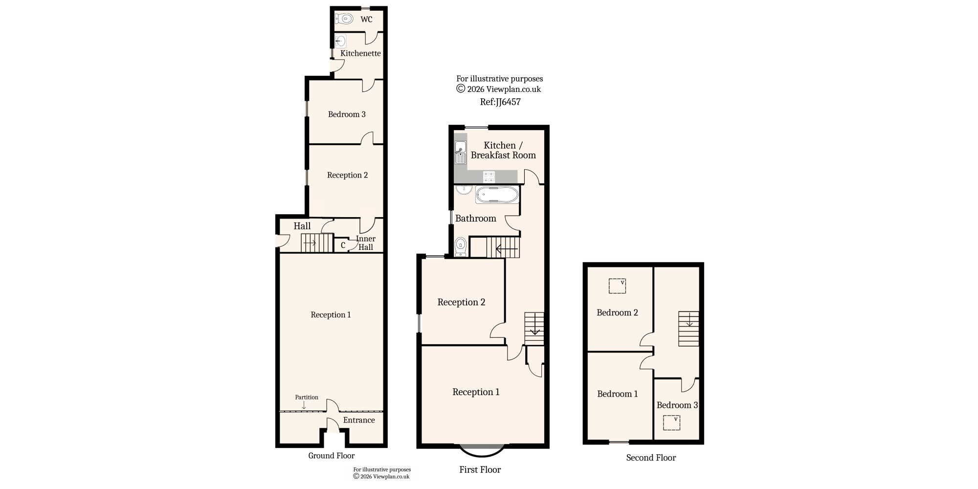 Floorplans For Bedwlwyn Road, Ystrad Mynach, Hengoed, CF82 7AE