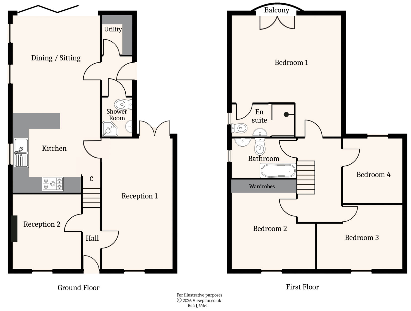 Floorplans For High Street, Nelson, Treharris, CF46 6HA