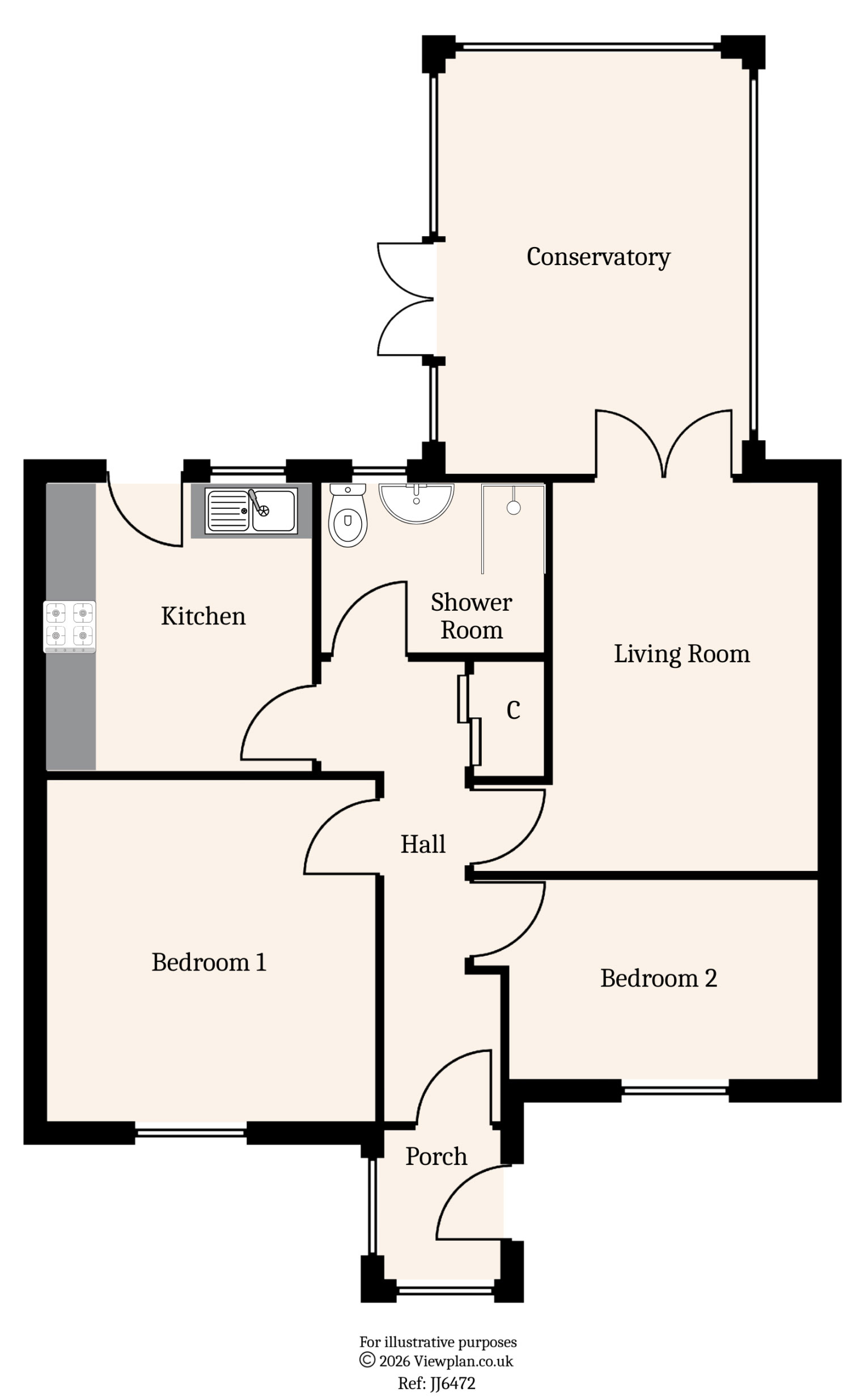 Floorplans For Tai Siriol, Nelson, CF46 6HP