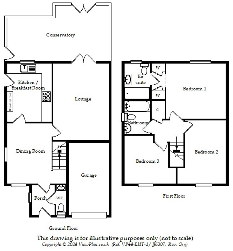 Floorplans For Sorrel Drive, Pen-Pedair-Heol, Hengoed, CF82 8LA