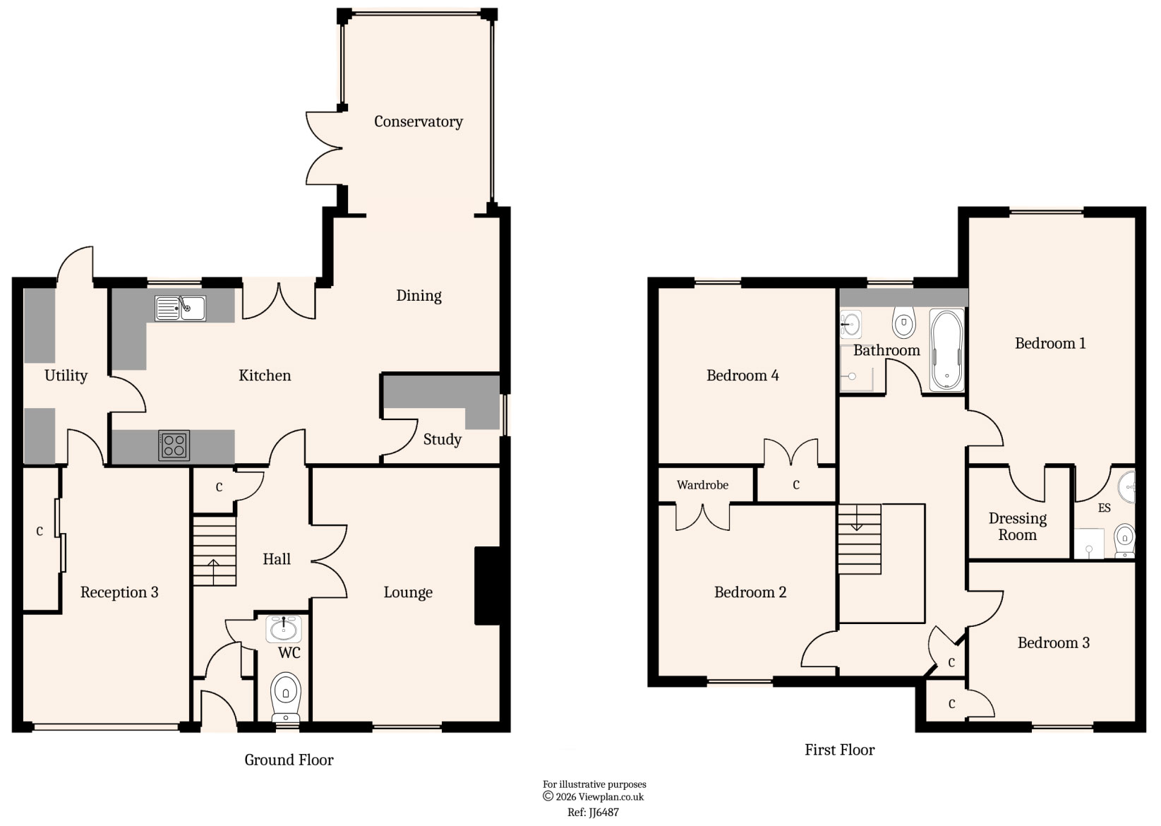 Floorplans For Gellideg Lane, Maesycwmmer, Hengoed, CF82 7SD