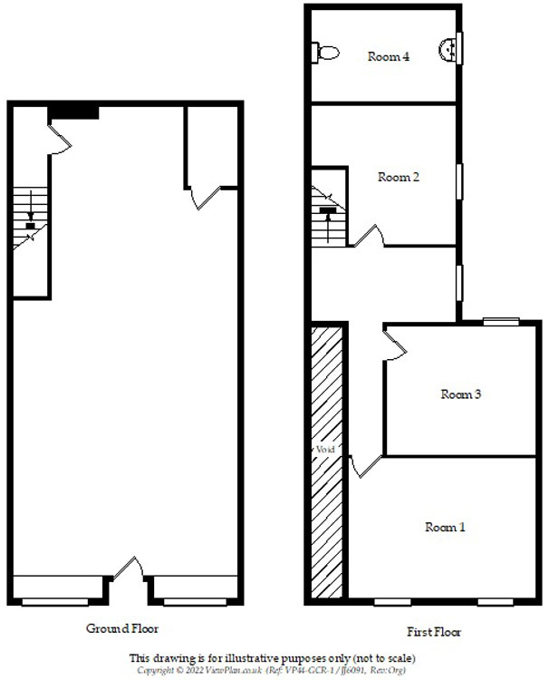 Floorplans For Fox Street, Treharris, CF46 5HE