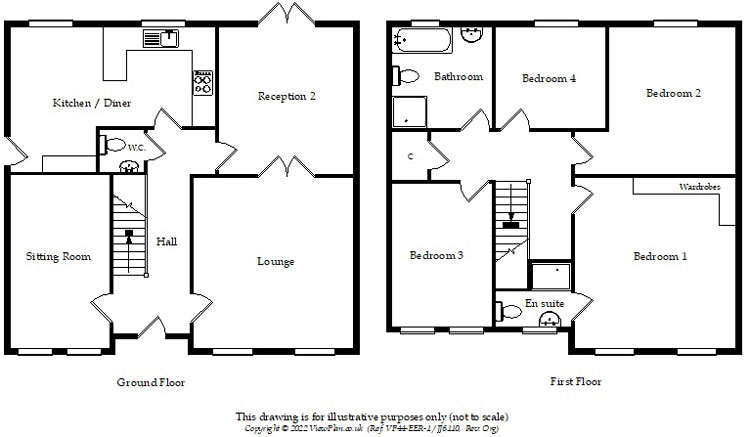 Floorplans For Manor Court, Edwardsville, Treharris, CF46 5NZ