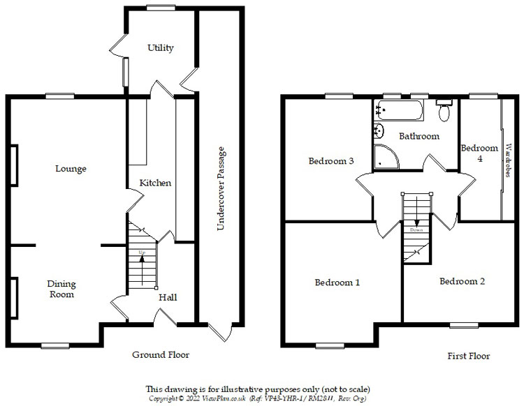 Floorplans For Sir Ivor Place, Dinas Powys, CF64 4RA