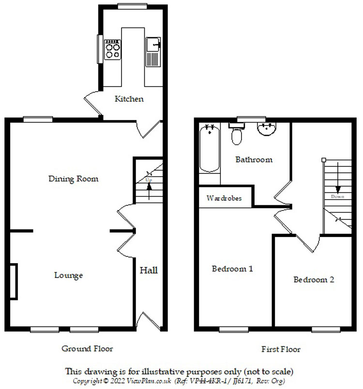 Floorplans For Cardiff Road, Glan Y Nant, Pengam, Blackwood, NP12 3XE