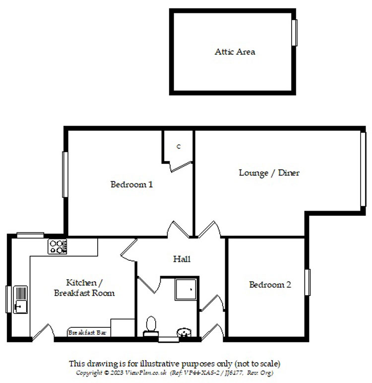 Floorplans For Hospital Road, Penpedairheol, Hengoed, CF82 8DG
