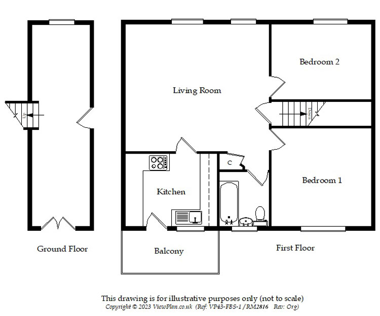 Floorplans For Sir Ivor Place, Dinas Powys, CF64 4RA