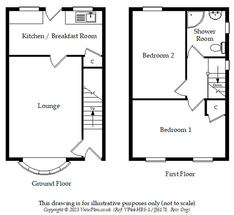 Floorplans For Swn Y Nant, Duffryn Park, Pen-Pedair-Heol, Hengoed, CF82 8HA
