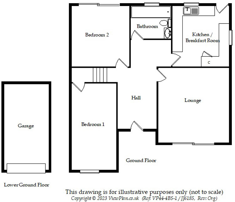 Floorplans For Tyn-y-Coed, Ystrad Mynach, Hengoed, CF82 7DD