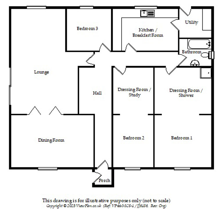 Floorplans For Dan Y Coed, Cefn Hengoed, Hengoed, CF82 7LP