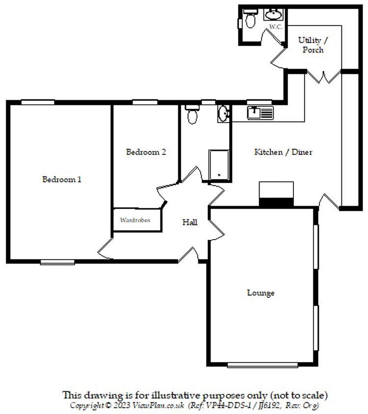 Floorplans For Zoar Terrace, Quakers Yard, Treharris, CF46 5DH