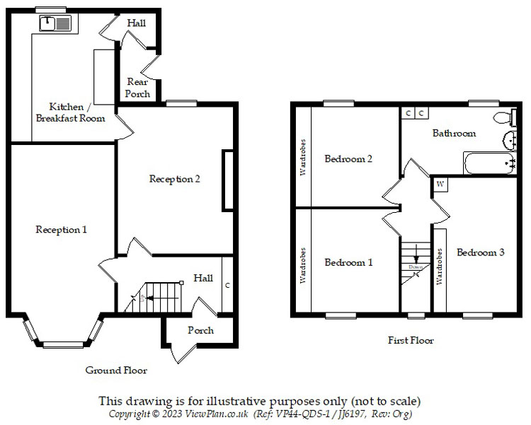 Floorplans For Maes-y-Graig Street, Gilfach, Bargoed, CF81 8JE