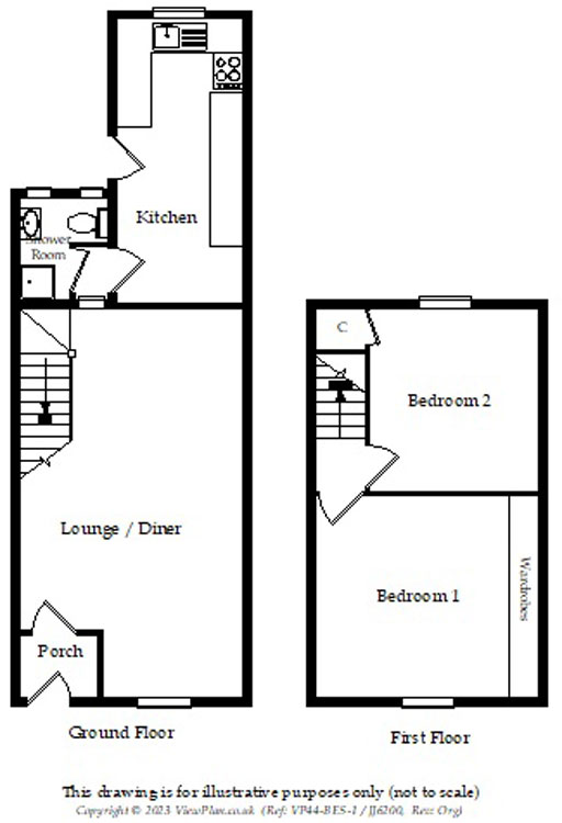 Floorplans For High Street, Nelson, Treharris, CF46 6EU
