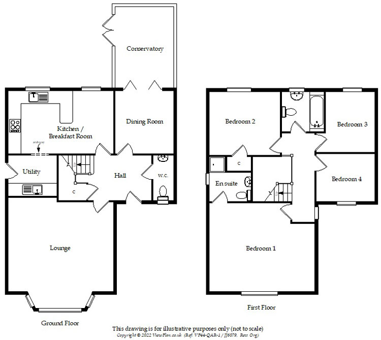 Floorplans For Cae Pen Y Waun, Hengoed, CF82 7RQ