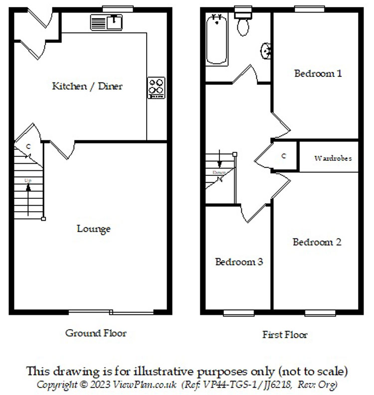 Floorplans For Llancayo Park, Bargoed, CF81 8TS