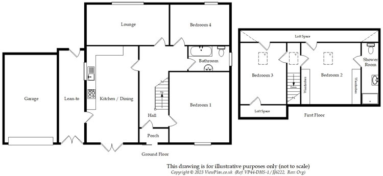 Floorplans For The Avenue, Ystrad Mynach, Hengoed, CF82 8BA
