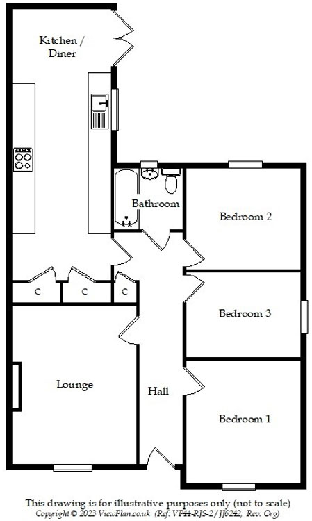 Floorplans For Ashgrove Terrace, Nelson, Treharris, CF46 6LS